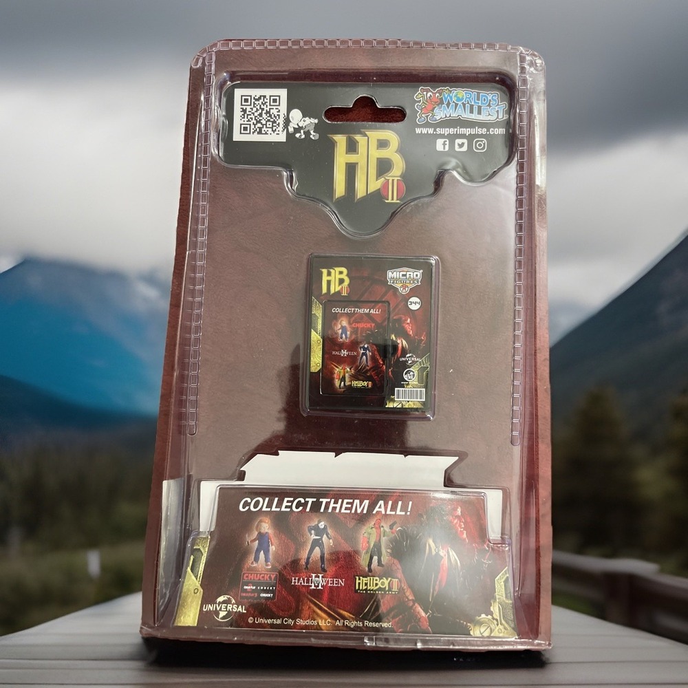 New Unopened Worlds Smallest Micro‎ Hellboy 2 The Golden Army With Articulation